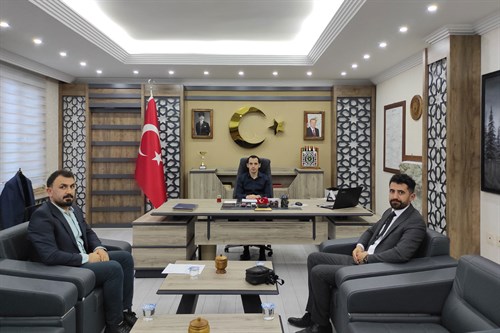 İlçe Müftüsü Taşkulak’tan Kaymakam Sakarya’ya Ziyaret