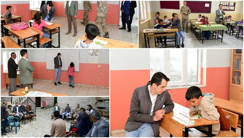 Kaymakam Sakarya’dan Toyga, Samanlı ve Sözveren İlkokullarına Ziyaret